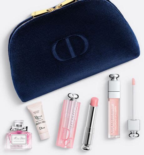 dior beaute pouch|christian dior makeup gift set.